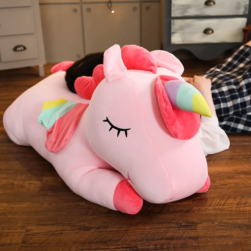 kawaii cut plush unicorn toy aesthetic decor plushies roomtery