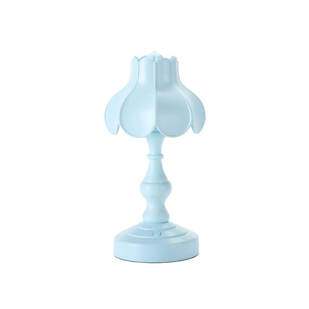 danish pastel aesthetic room decor retro lotus pastel desk lamp roomtery