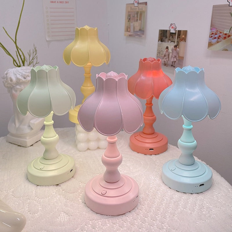 Danish Pastel Lotus Table Lamp - Shop Online on roomtery