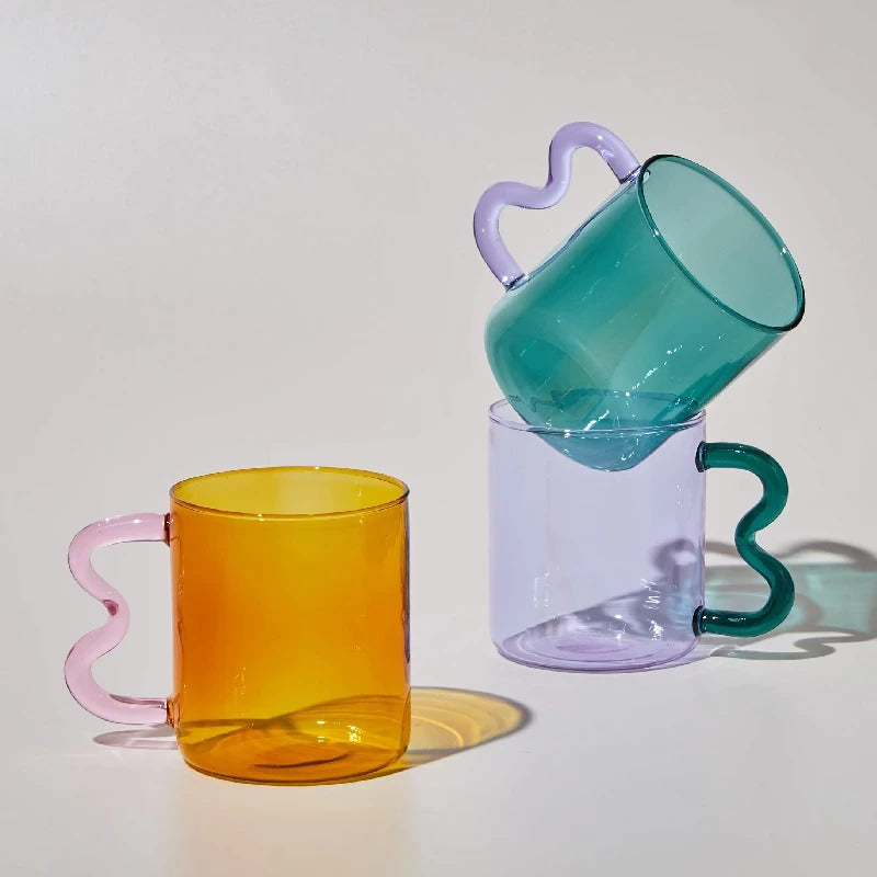 Large Bubble Glass Cup - Shop Online on roomtery