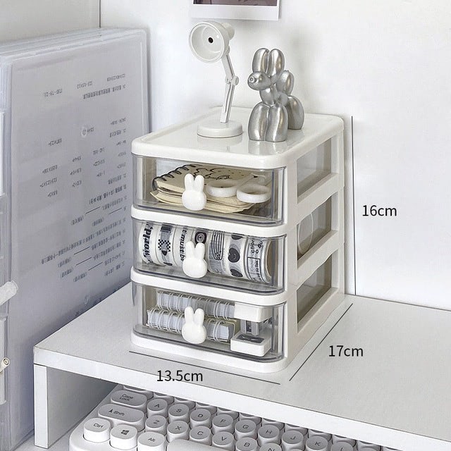 Stackable Rounded Desk Drawer Organizer - Shop Online on roomtery