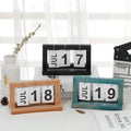 desktop flipping calendar aesthetic decor roomtery