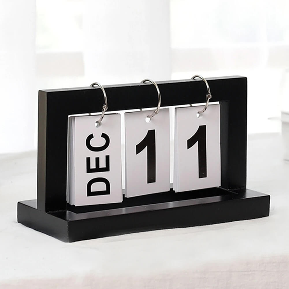 Flipping Desk Calendar - Shop Online on roomtery