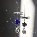 butterfly aesthetic crystal light catcher pendant roomtery