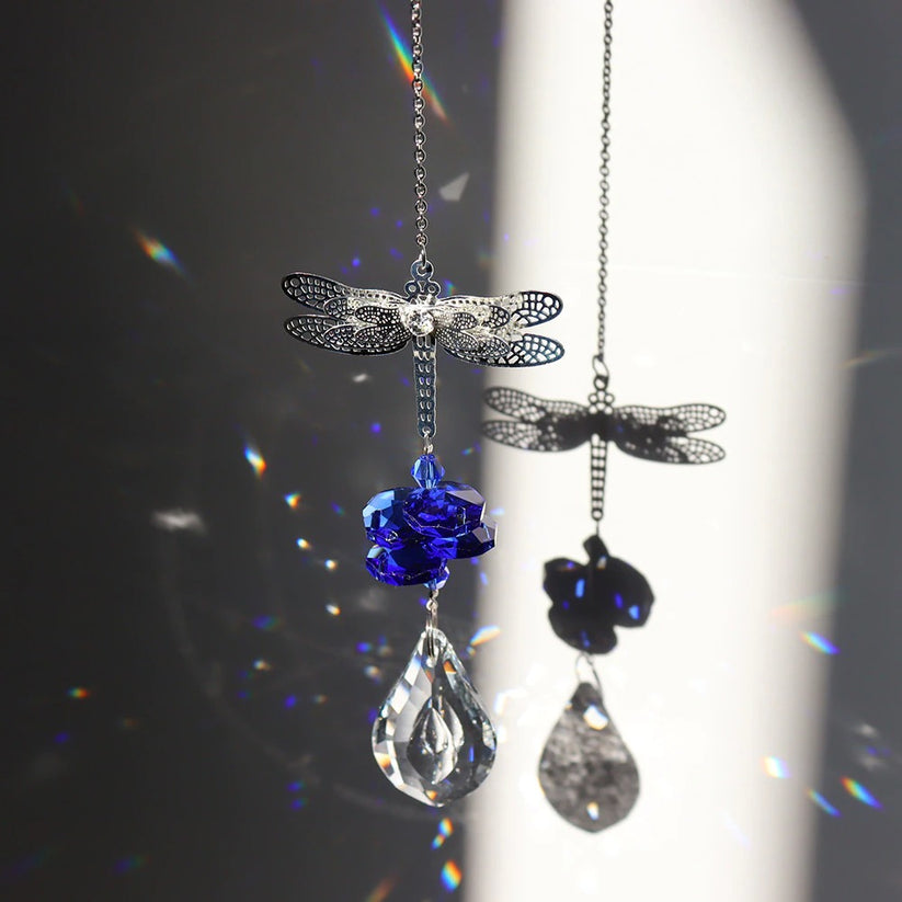 Dragonfly Crystal Light Catcher - roomtery