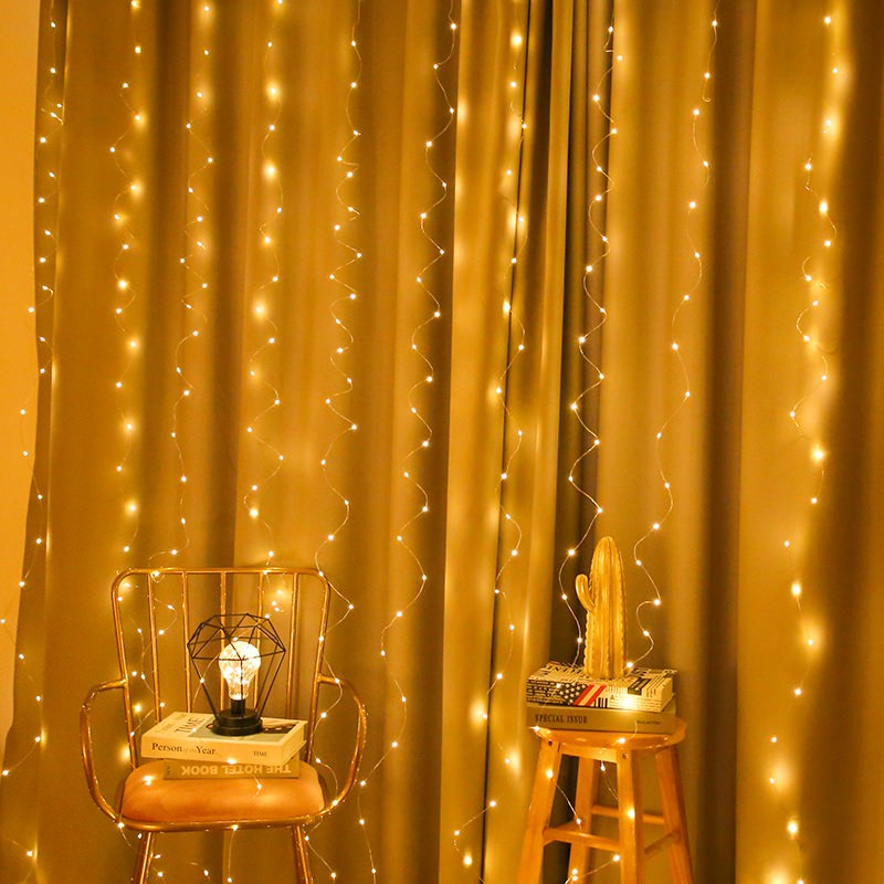 fairy curtain lights aesthetic room decor roomtery