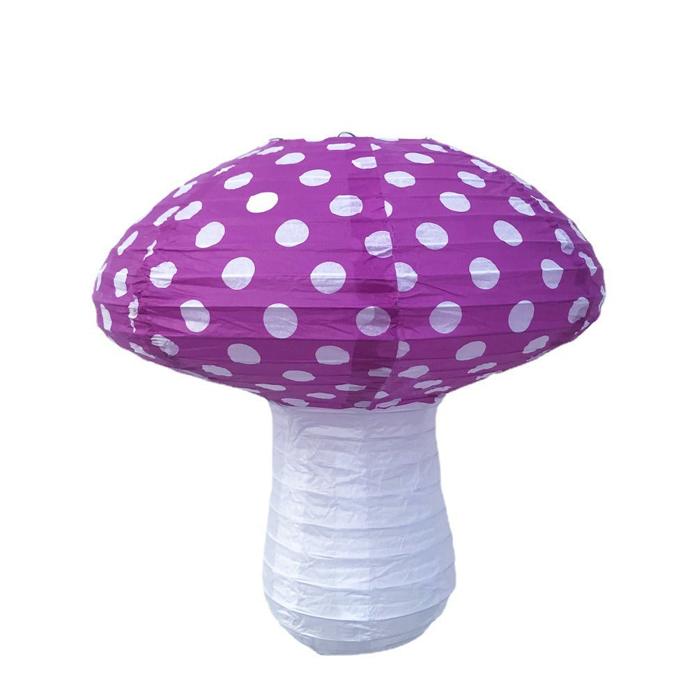 fairycore aesthetic mushroom ceiling hanging lantern paper decor roomtery