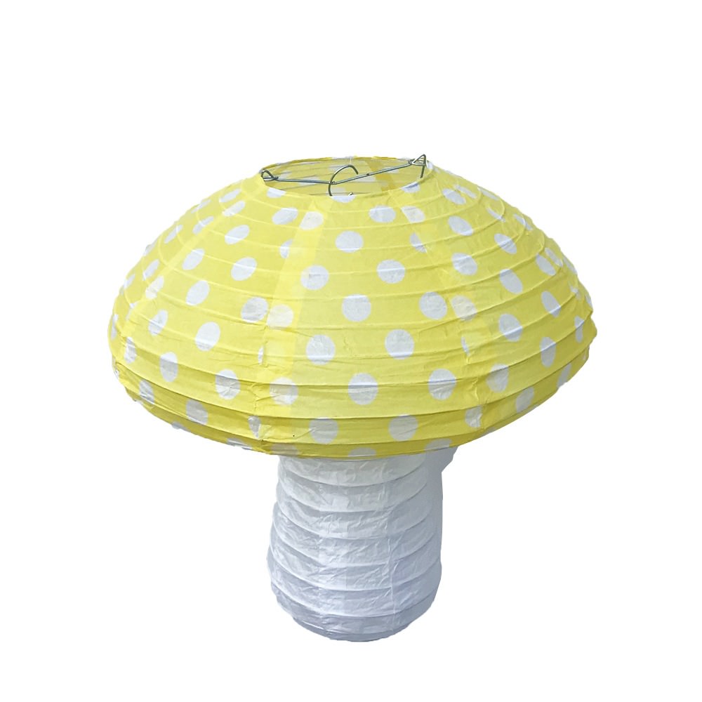 fairycore aesthetic mushroom ceiling hanging lantern paper decor roomtery