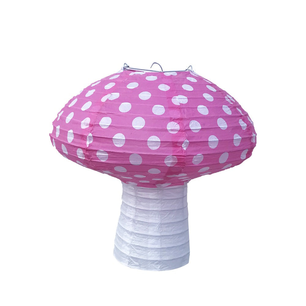 fairycore aesthetic mushroom ceiling hanging lantern paper decor roomtery