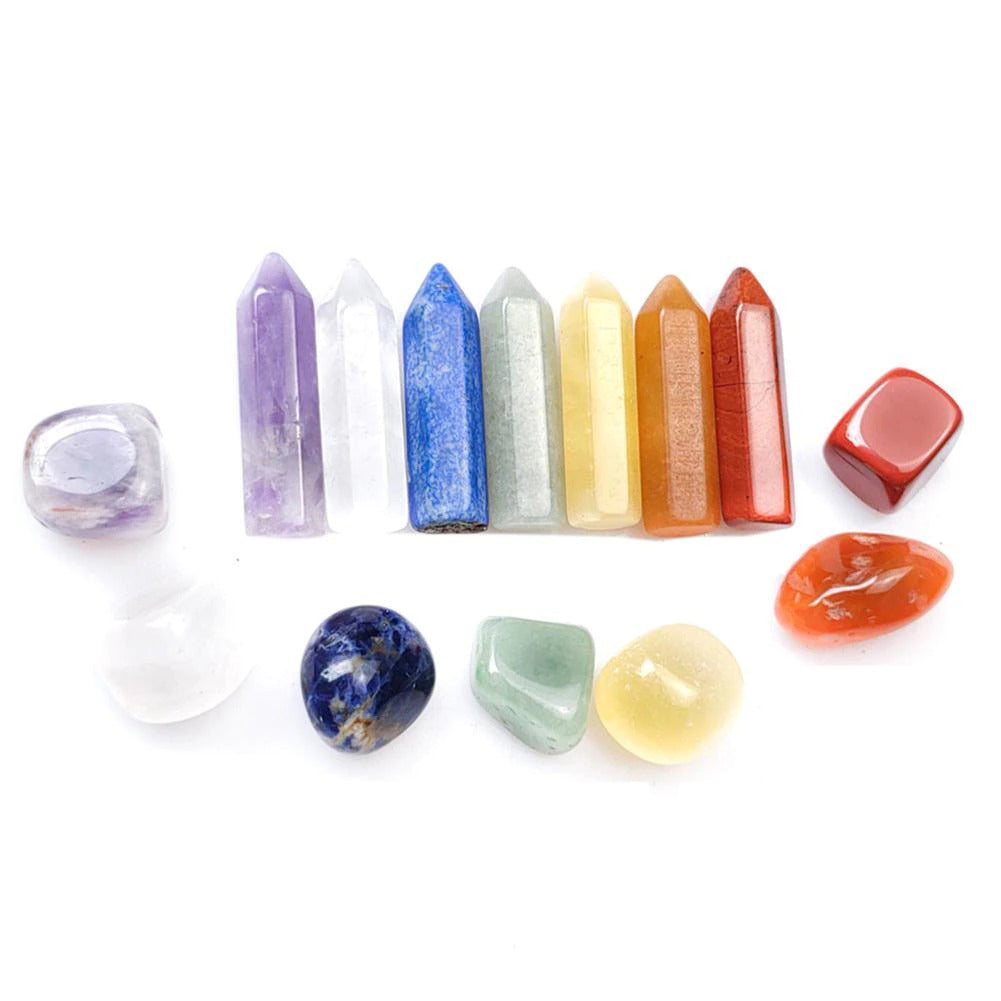 fairy witchy room aesthetic natural crystals pack set roomtery