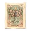 Temperance Moth Tarot Tapestry