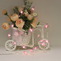 flamingo wire fairy lights battery powered aestheic room decor roomtery