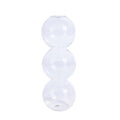 colored glass bubble vase danish pastel aesthetic blowed glass aesthetic table vase roomtery
