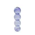colored glass bubble vase danish pastel aesthetic blowed glass aesthetic table vase roomtery