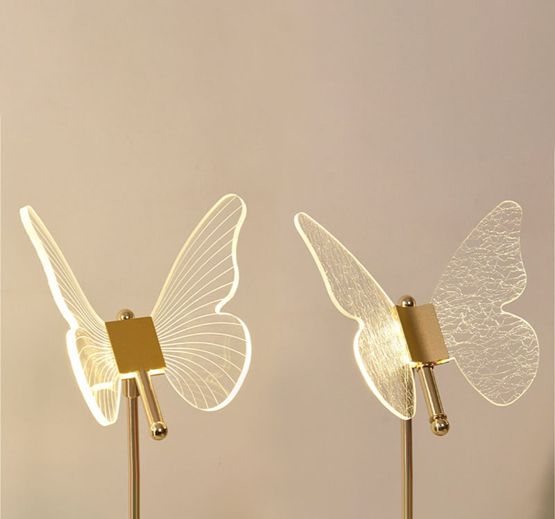 Golden Butterfly Table Lamp