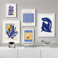 henri matisse poster blue aesthetic print cut outs roomtery