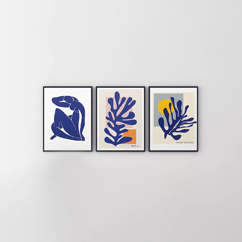 henri matisse poster blue aesthetic print cut outs roomtery