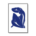 henri matisse poster blue nude print cut outs roomtery