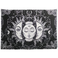 indie aesthetic room sun and moon tapestry indian style roomtery