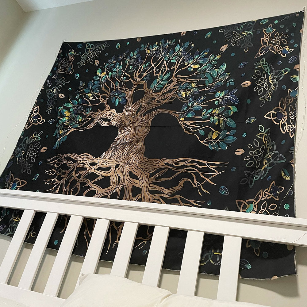 indie aesthetic room tapestry tree of life indian style roomtery
