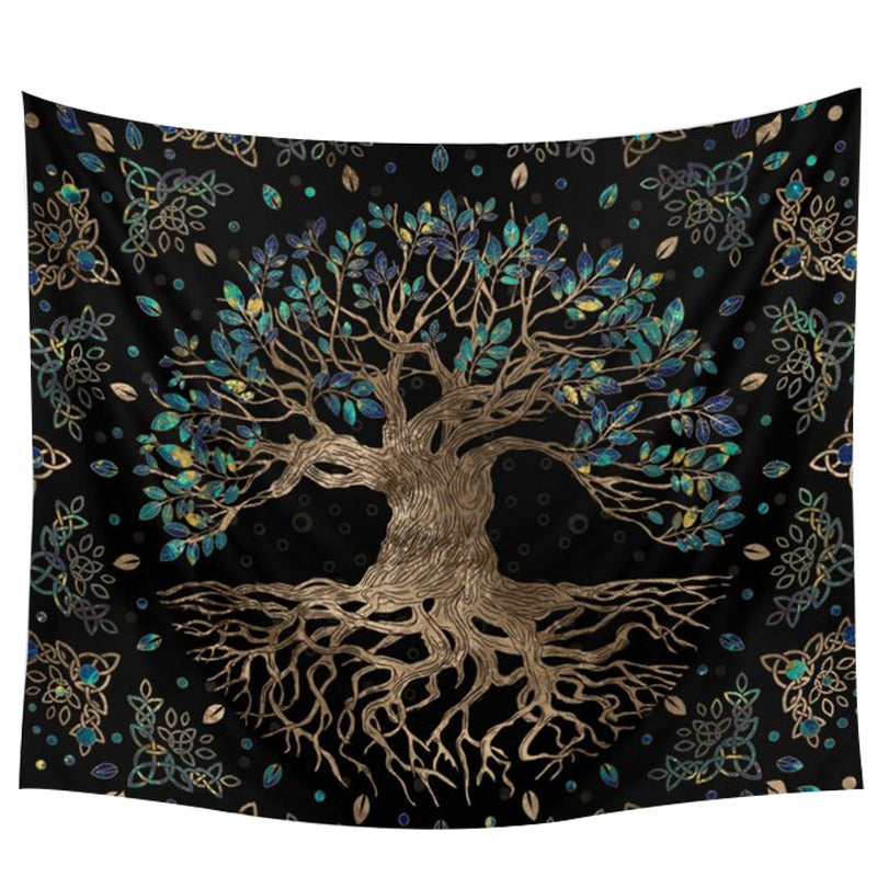 indie aesthetic room tapestry tree of life indian style roomtery
