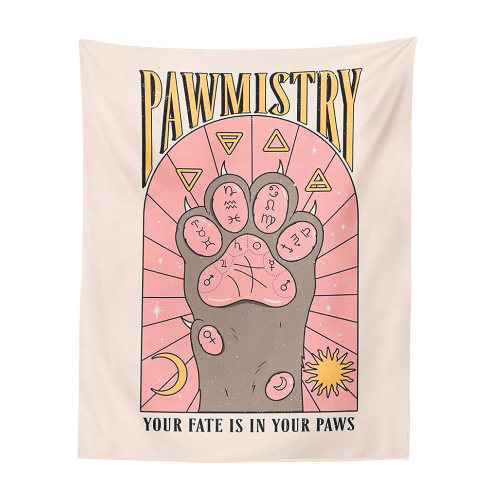 indie aesthetic room tapestry sweet paws roomtery