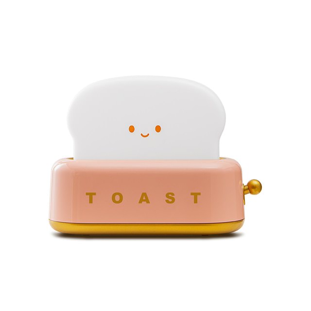 Kawaii Toaster Night Light Lamp - Shop Online on roomtery