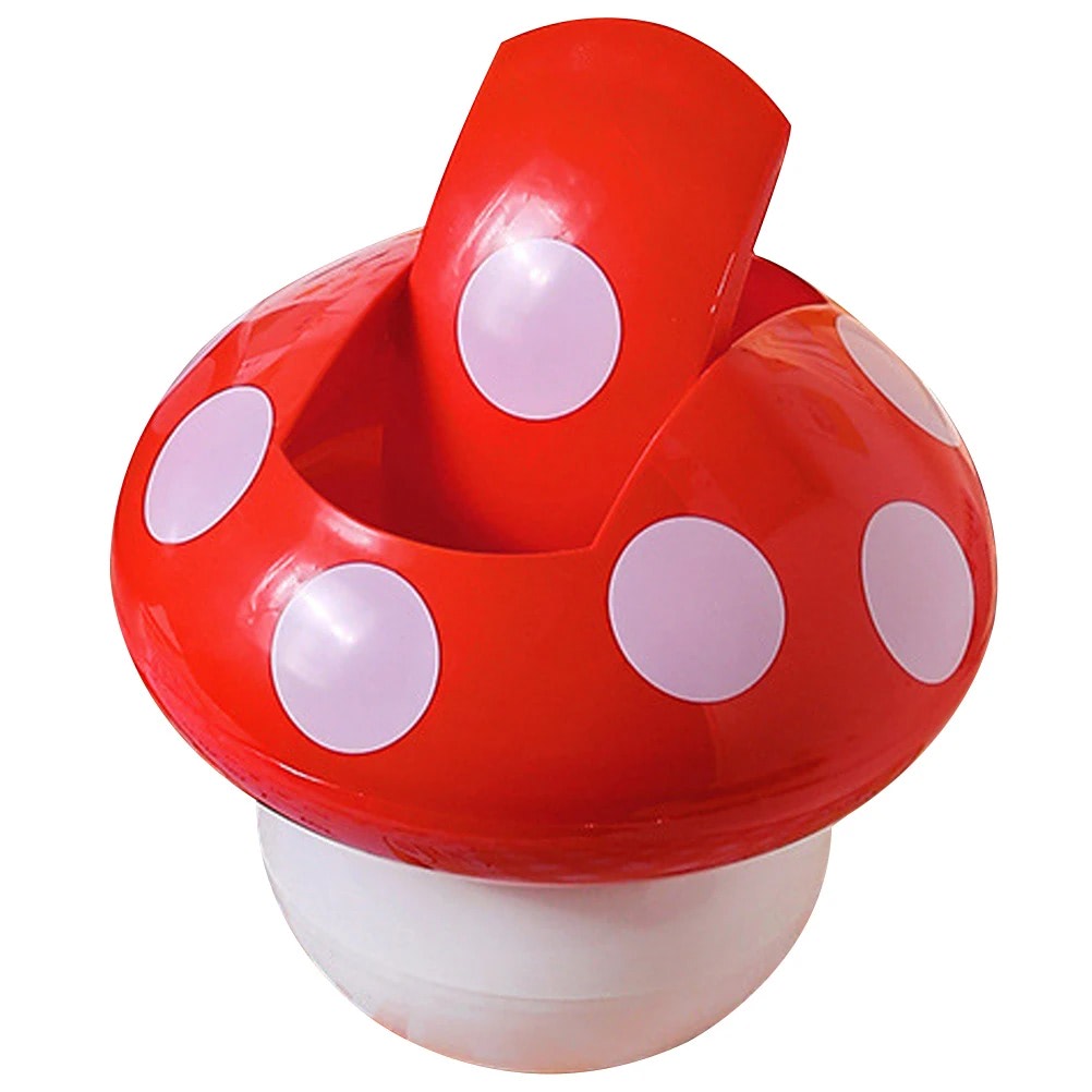 kawaii mushroom aesthetic desk trash can roomtery