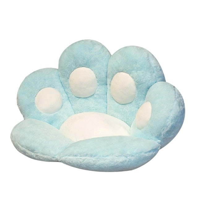Assletes Cat Paw Cushion- Kawaii Cozy Cute Seat Cushion-white