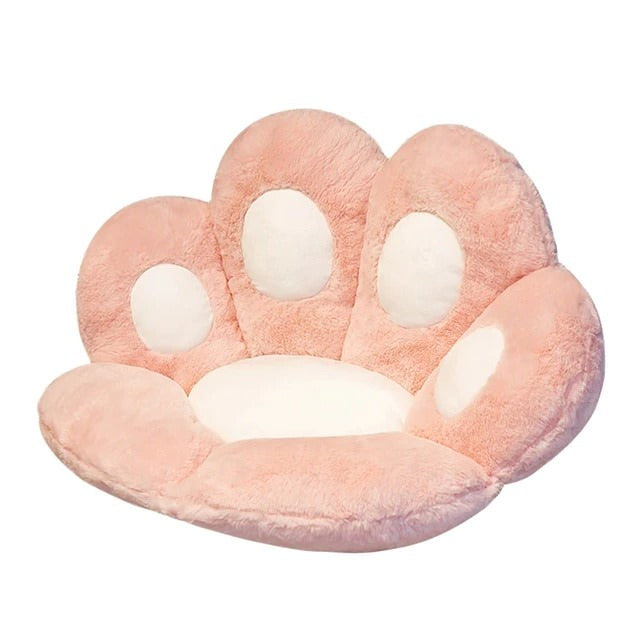  Seat/Chair Cushion, Cat Paw Cushion, Cute Girl Gamer Chair  Cushion Pad Pillow Gaming Accessories, Hanging Chair Cushion, Non Slip  Floor Seating Lazy Sofa with Lumbar Back Support : Everything Else