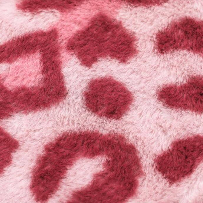pink spotted leopard shape accent bedside rug aesthetic danish pastel roomtery