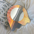 light specular chameleon danish pastel aesthetic acrylic blob mirror roomtery