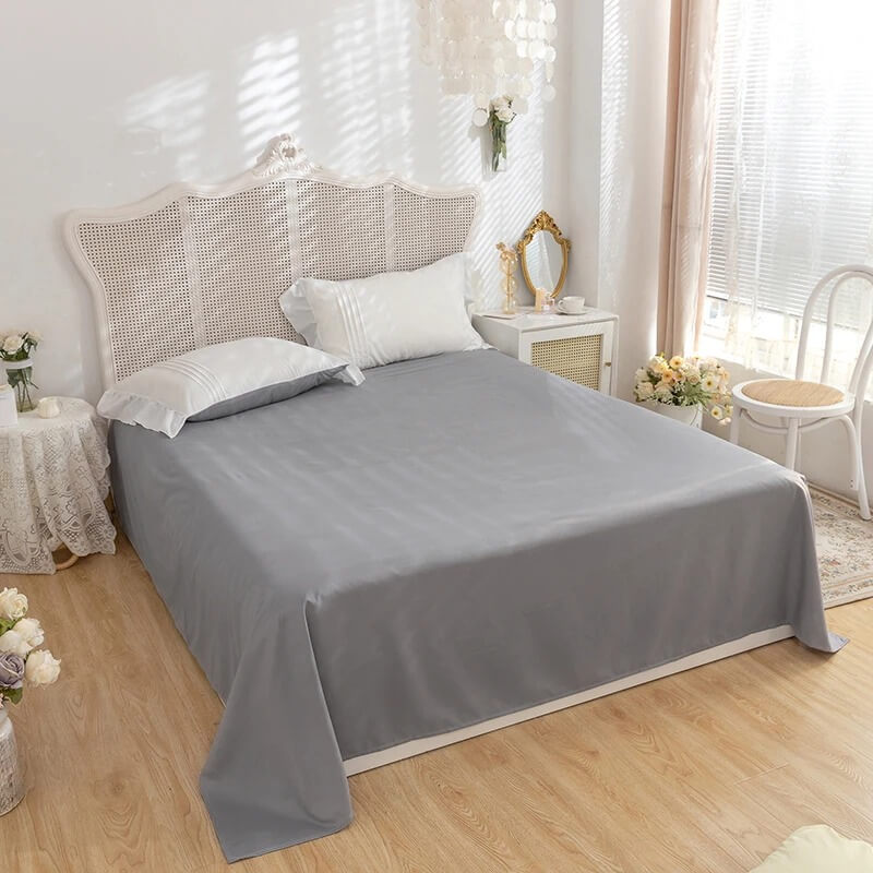 kawaii korean aesthetic ruffle bedding set roomtery