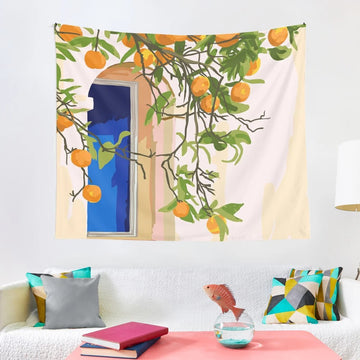 Mediterranean Mandarins Tapestry