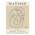 henri matisse abstract cut outs canvas wall art aesthetic posters roomtery