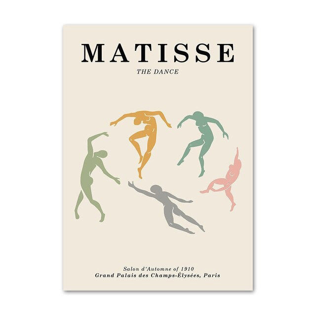 matisse and le muses cut outs gallery wall art aesthetic canvas posters roomtery