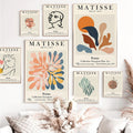 matisse cutouts outline canvas wall art aesthetic posters roomtery