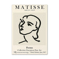 matisse cutouts outline canvas wall art aesthetic posters roomtery