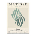 matisse cutouts outline canvas wall art aesthetic posters roomtery