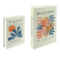 fake book matisse print shelf storage box organizer roomtery