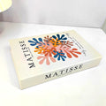 fake book matisse print shelf storage box organizer roomtery