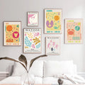 matisse cocktails summer vibes gallery wall art wall hanging aesthetic posters for room