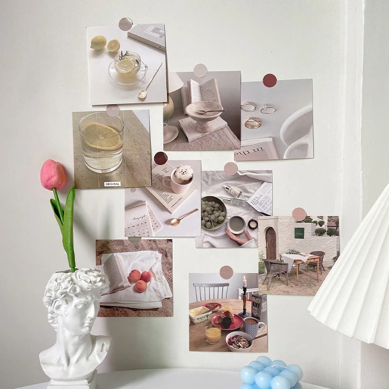 minimalist aesthetic wall collage art prints roomtery