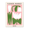 vibrant colorful flower market modern aesthetic canvas wall art prints roomtery