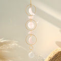 mother of pearl nacre moon phase aesthetic suncatcher light catcher roomtery