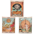 moon sun tarot aesthetic wall hanging tapestry roomtery