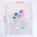 sunlight sun catcher stickers window rainbow light sticker mushroom aesthetic print roomtery