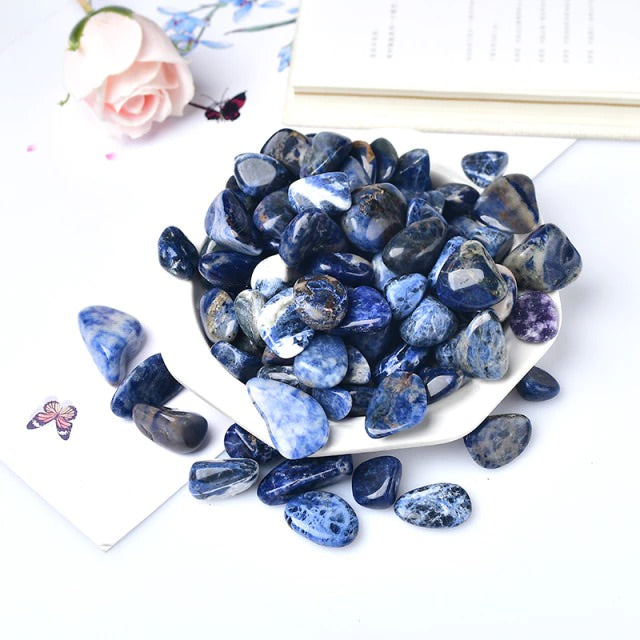 natural polished tumbled crystals decor fairycore aesthetic room roomtery