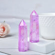 Purple Aura Quartz Tower Crystal