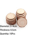 natural wooden slice coasters cottagecore aesthetic room decor roomtery